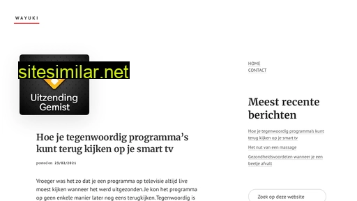 wayuki.nl alternative sites