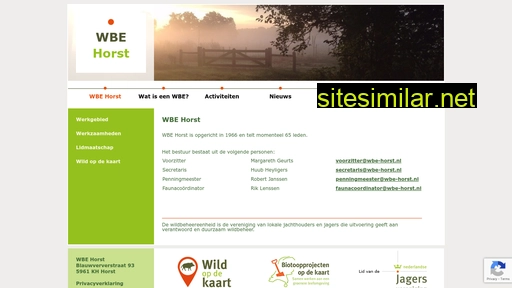 wbe-horst.nl alternative sites