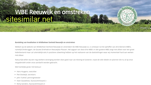 wbereeuwijkenomstreken.nl alternative sites