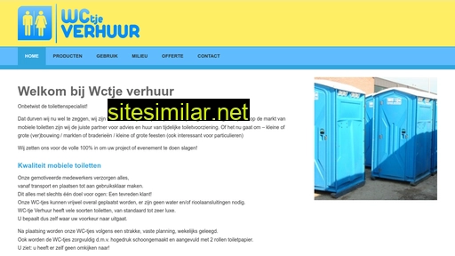 wctjeverhuur.nl alternative sites