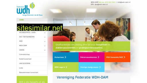 wdh-dam.nl alternative sites