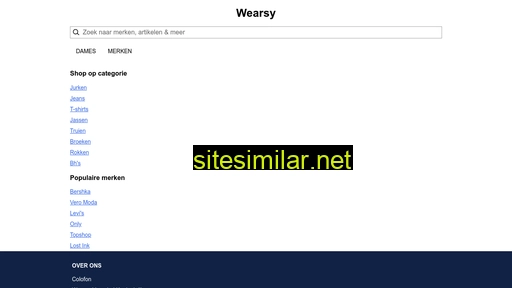 wearsy.nl alternative sites