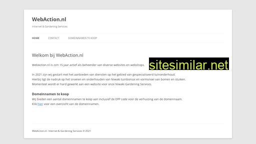 webaction.nl alternative sites