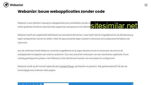 webanizr.nl alternative sites
