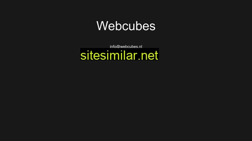 webcubes.nl alternative sites