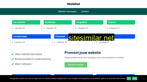 Webdat similar sites