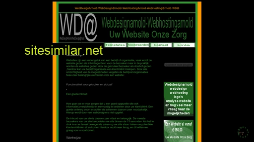 webdesignarnold.nl alternative sites