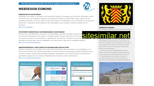 Webdesignegmond similar sites