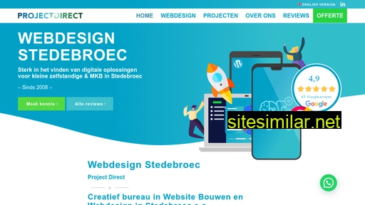 Webdesignerstedebroec similar sites