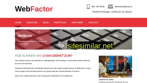 webfactor.nl alternative sites