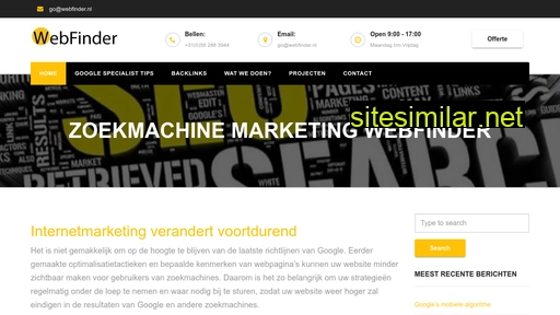 webfinder.nl alternative sites