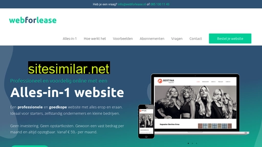 webforlease.nl alternative sites