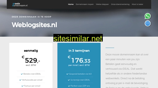 weblogsites.nl alternative sites