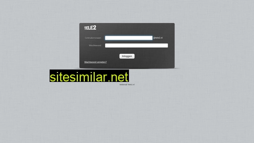 webmail.tele2.nl alternative sites
