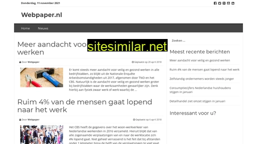 webpaper.nl alternative sites