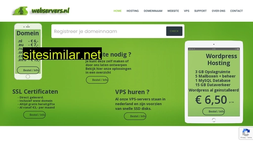 webservers.nl alternative sites