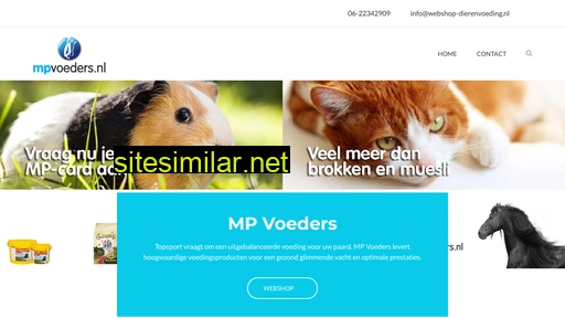 webshop-dierenvoeding.nl alternative sites