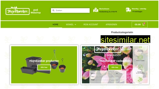 webshop-huyskweker-pot.nl alternative sites