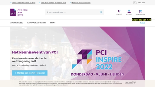 webshop.pci.nl alternative sites