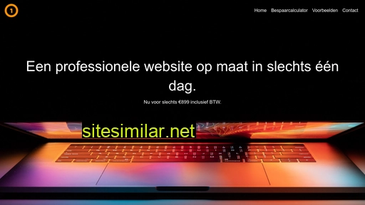 websiteinoneday.nl alternative sites