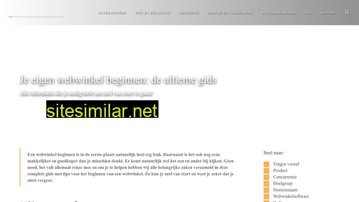 webwinkel-beginnen.nl alternative sites