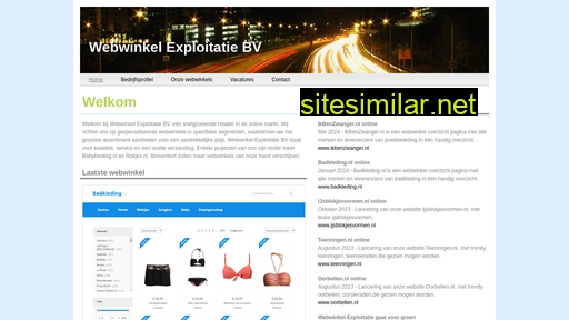 webwinkelexploitatie.nl alternative sites