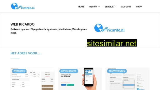 web-ricardo.nl alternative sites