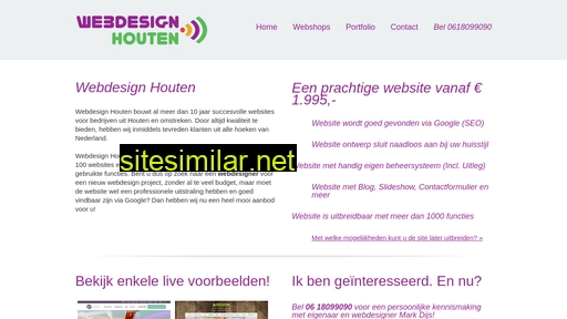 webdesignhouten.nl alternative sites
