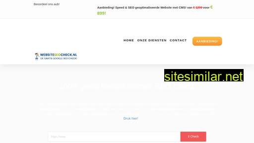 websiteseocheck.nl alternative sites