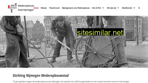 wederopbouwstad.nl alternative sites