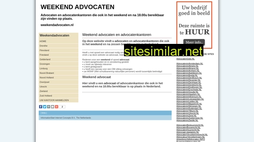 weekendadvocaten.nl alternative sites