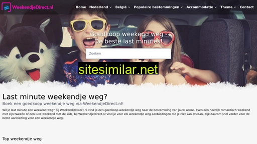 weekendjedirect.nl alternative sites