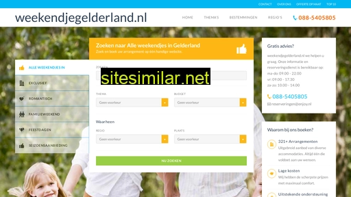 weekendjegelderland.nl alternative sites