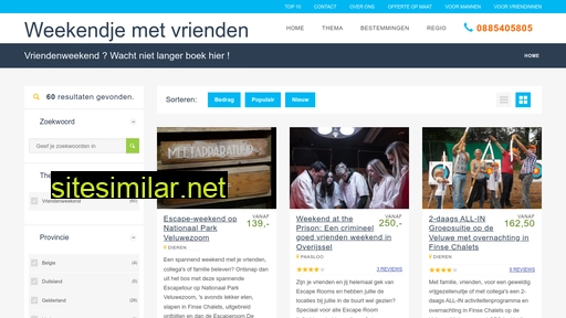 weekendjemetvrienden.nl alternative sites
