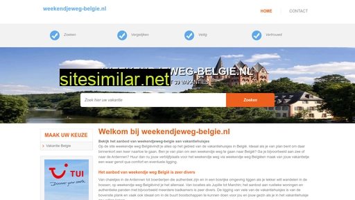 Weekendjeweg-belgie similar sites