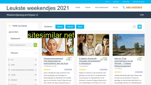 weekendjewegvanhetjaar.nl alternative sites