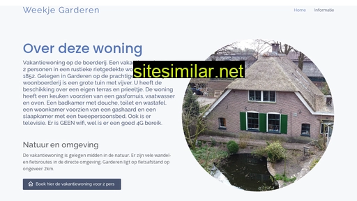 weekjegarderen.nl alternative sites