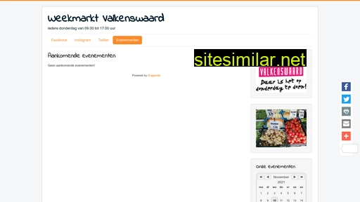 weekmarktvalkenswaard.nl alternative sites