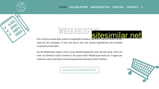 weekrecept.nl alternative sites