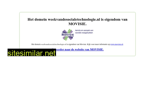weekvandesocialetechnologie.nl alternative sites