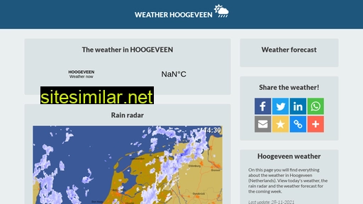 weerhoogeveen.nl alternative sites