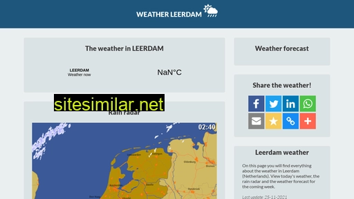 weerleerdam.nl alternative sites