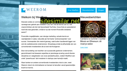 weerom.nl alternative sites