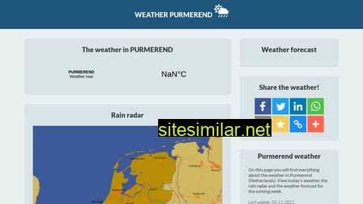weerpurmerend.nl alternative sites