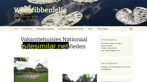 weerribbenlelie.nl alternative sites