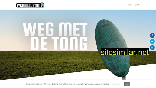 wegmetdetong.nl alternative sites