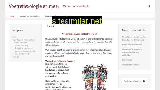 wegmetvermoeidheid.nl alternative sites