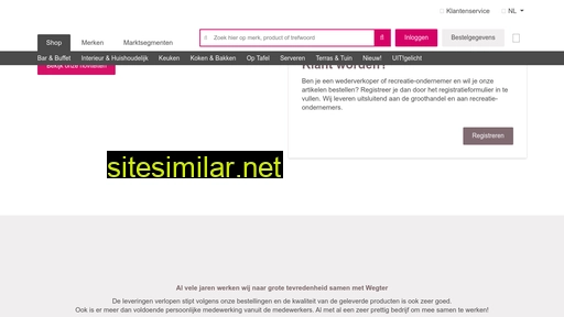 Wegter-online similar sites