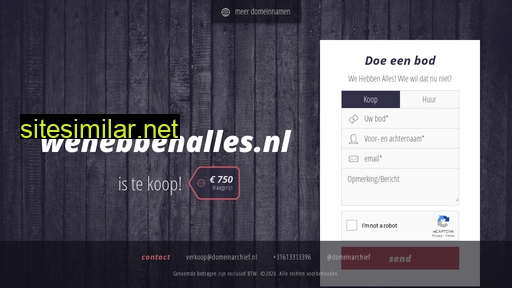 wehebbenalles.nl alternative sites