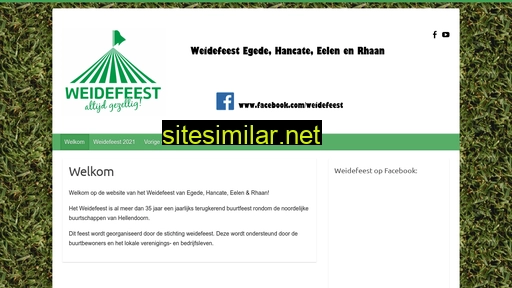 weidefeest.nl alternative sites